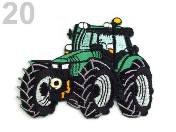 Aufbügler Irisch Grüner Traktor